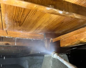 鹿児島県鹿児島市の築30年一戸建てで行ったシロアリ駆除施工事例