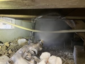 築40年の一戸建てで行ったシロアリ・腐食予防の施工事例