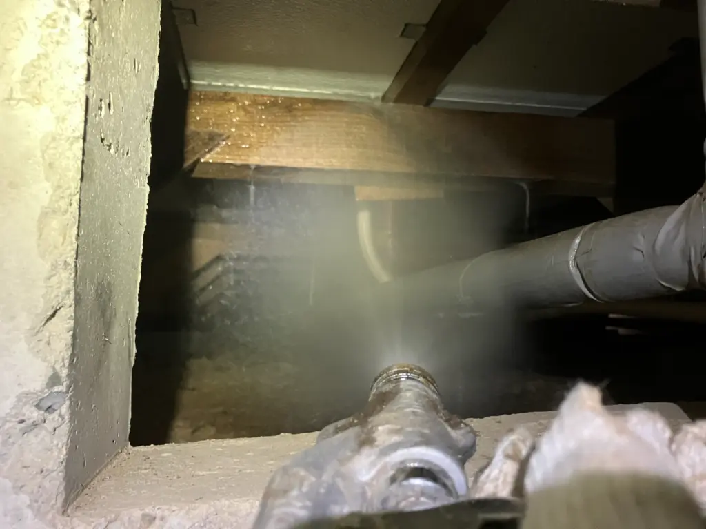 奈良県奈良市の築40年一戸建てで行ったシロアリ駆除施工事例