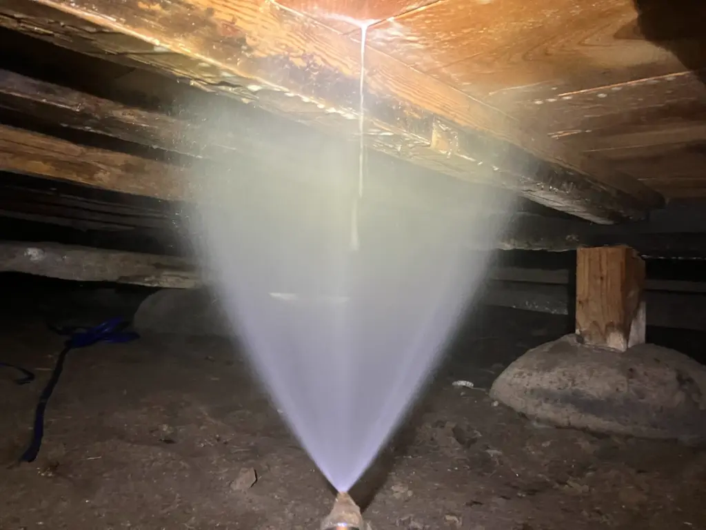 築50年 一戸建て木造住宅のシロアリ予防