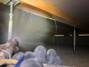 和歌山県海南市の築10年一戸建てで行ったシロアリ予防施工事例