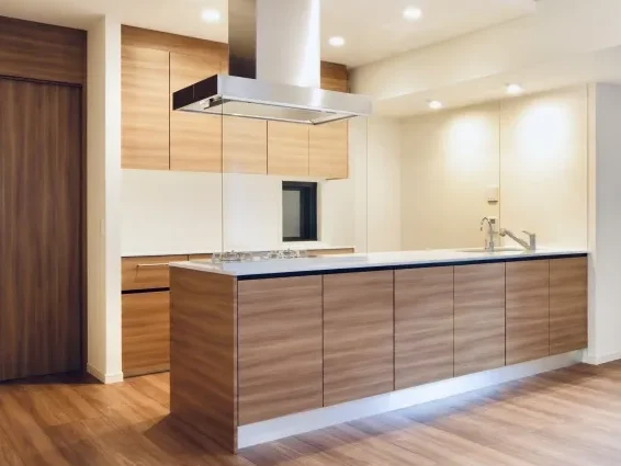 水回りリフォーム後のキッチン空間のイメージ