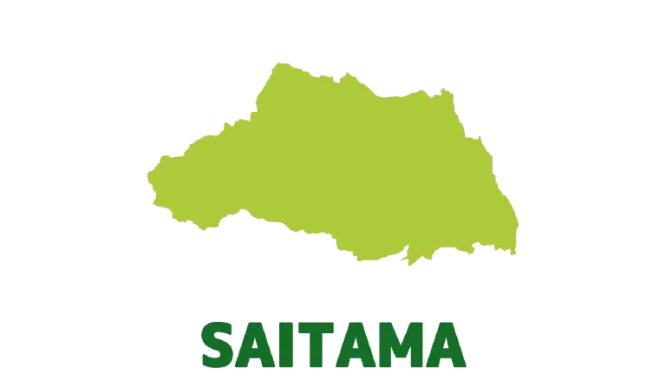 埼玉県のイラストマップ