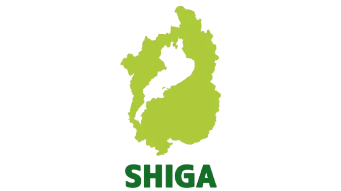 滋賀県のイラストマップ