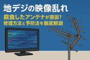地デジの映像乱れ
